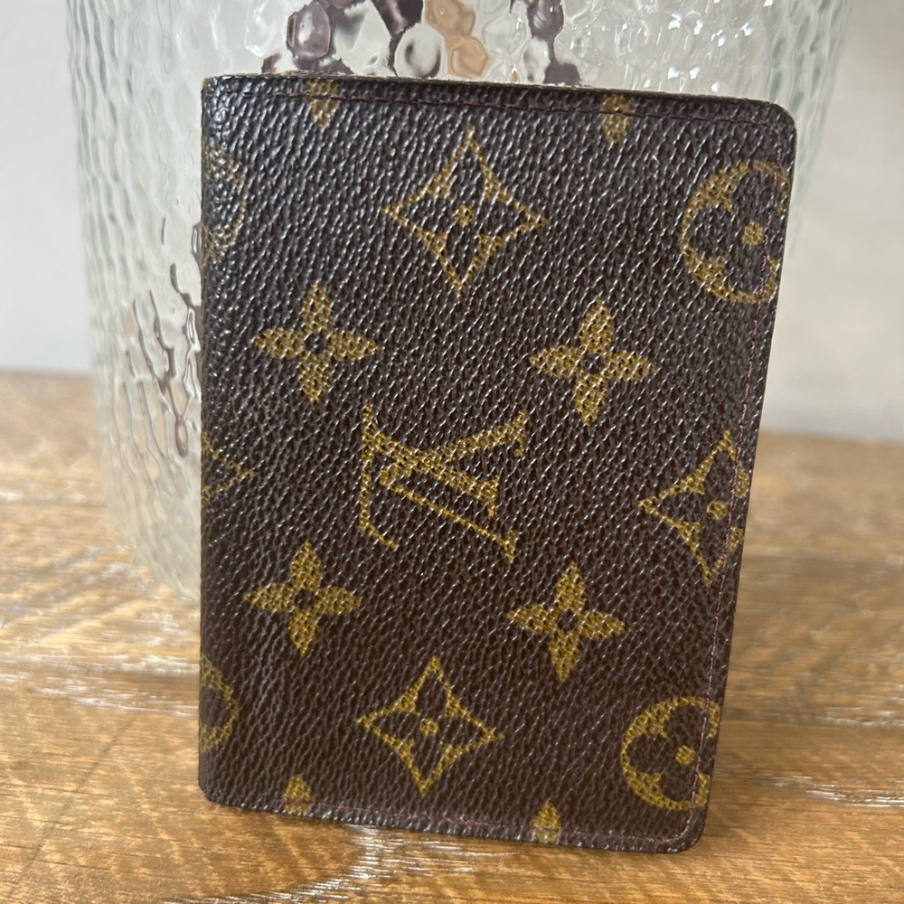 Authentic Louis Vuitton Monogram Porto 2 Carte Vertical Card Case - Picture 3 of 7
